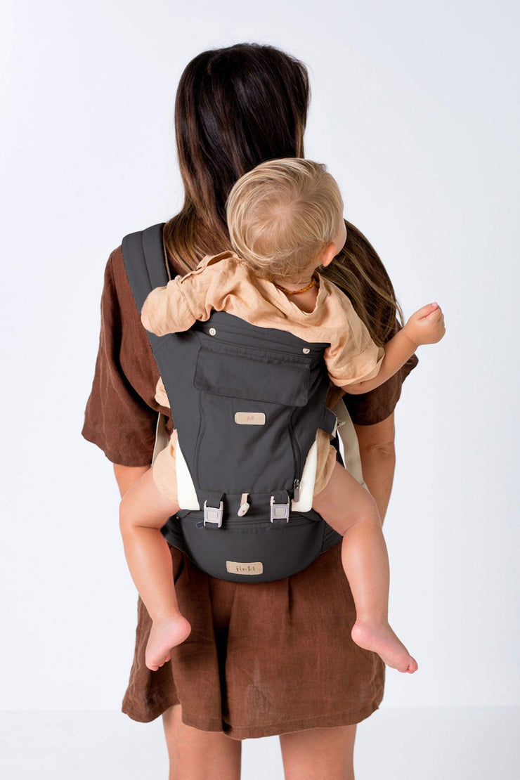 Jinki Baby Carrier with Hip Seat - Cotton - jinki